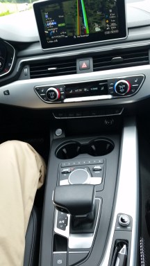 Audi A4 interior materials were not as premium as we have seen in competing European Sports Sedans.