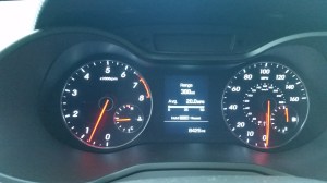 Hyundai Veloster RSpec dashboard.