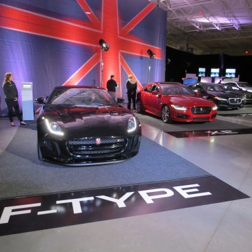 Jaguar's Sports Car the F-Type and X-E Sedan.