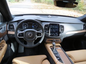 The Volvo XC90 Luxurious interior.