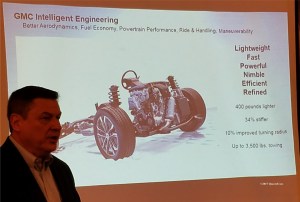 GMC Intelligent Engineering is all inclusive of the brand, and from the wheels up.