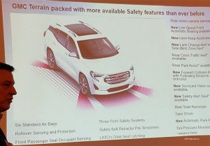GMC Terrain offers many standard safety features including many new to the model for the 2018 model year.