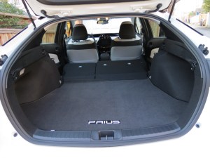 Plenty of cargo as well as passenger room in the third generation of the Toyota Prius.