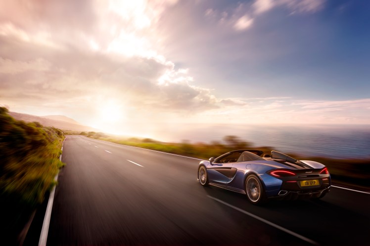 Take to the open road with the McLaren 570S Spider, orders being taken Summer 2017.