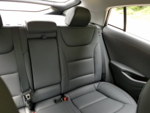 Clean looking, earth sensitive materials used in the Hyundai Ioniq have an authentic feel.