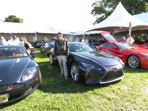 Chef Matt and the Lexus LC500H