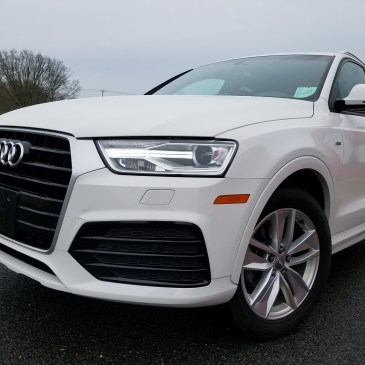 The Audi Q3 the smallest of their SUV's