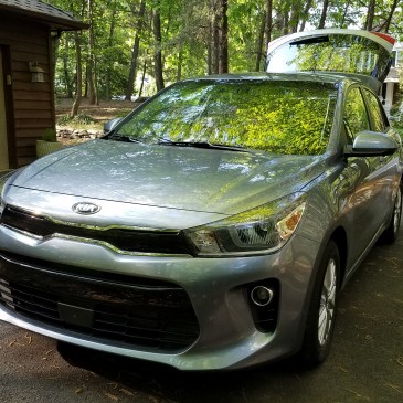 2018 Kia Rio 5-Door Hatchback Hatch Open