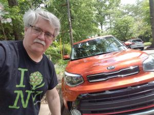 William West Hopper with the Kia Soul Turbo