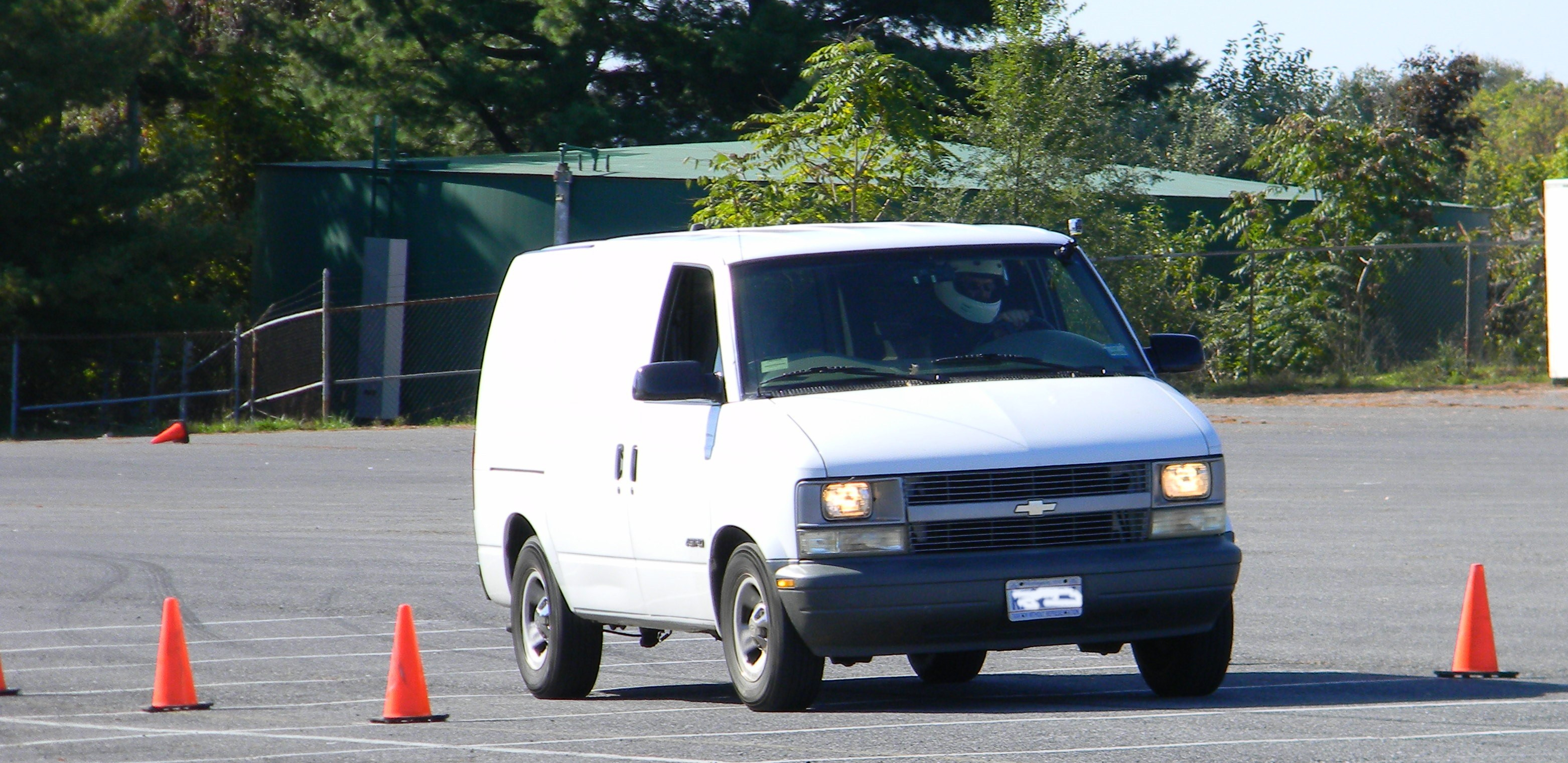 Autocrossing the Chevy Astro Cargo Van