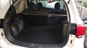 Mitsubishi Outlander 63 cubic Feet of Cargo
