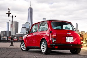 Mini made up a prototype of a classic powered by all electric