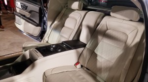 Rear Seats in the Lincoln Continental Coach Door Edition