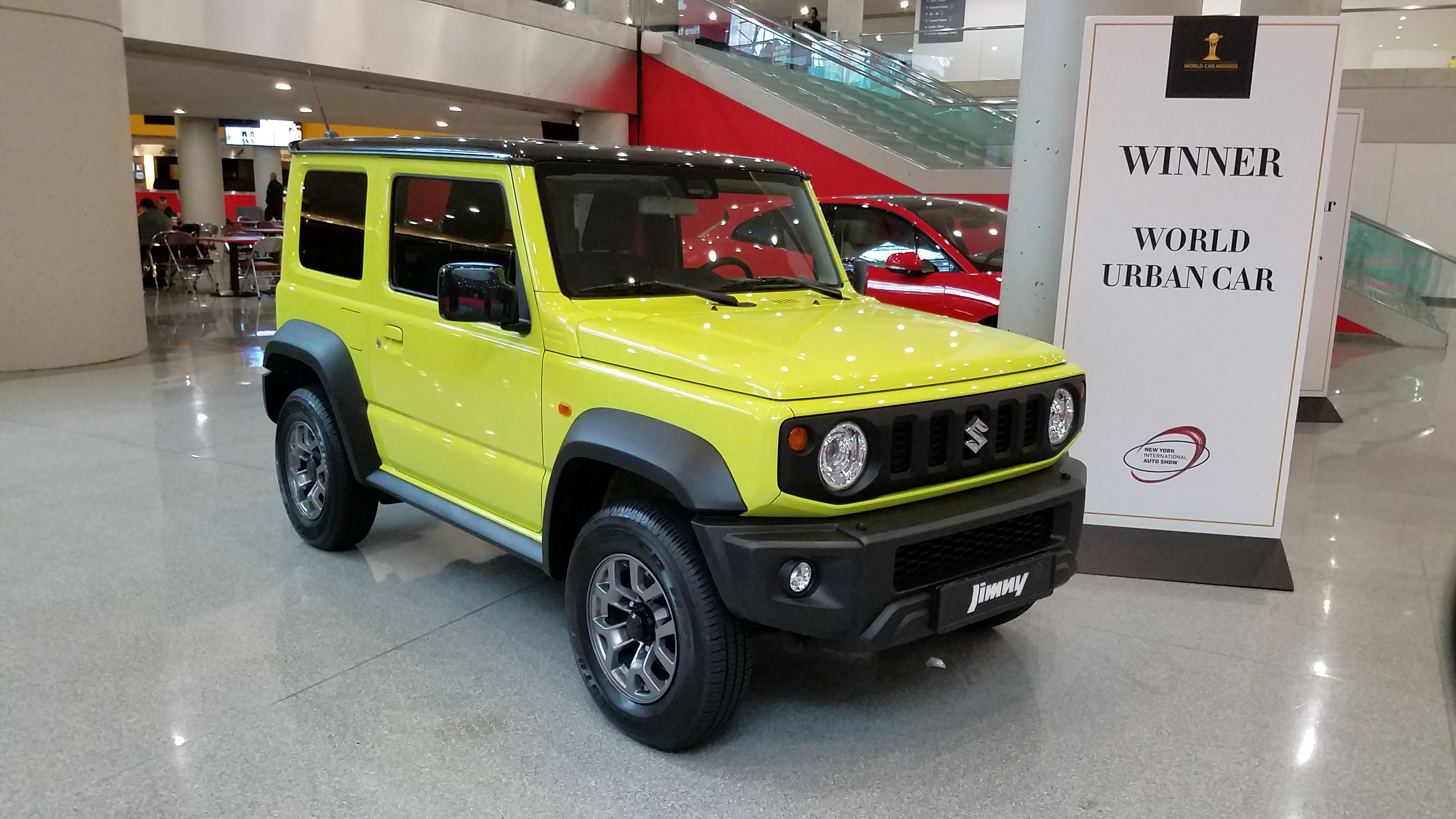 The Suzuki Jimny takes the Gold at the World Car of the Year Awards for World Urban Car 2019