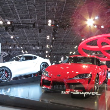 Toyota GR Supra NYIAS 2019 Display