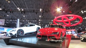 Toyota GR Supra NYIAS 2019 Display