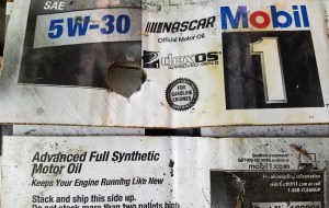 Mobil 1 with API Starburst Seal.