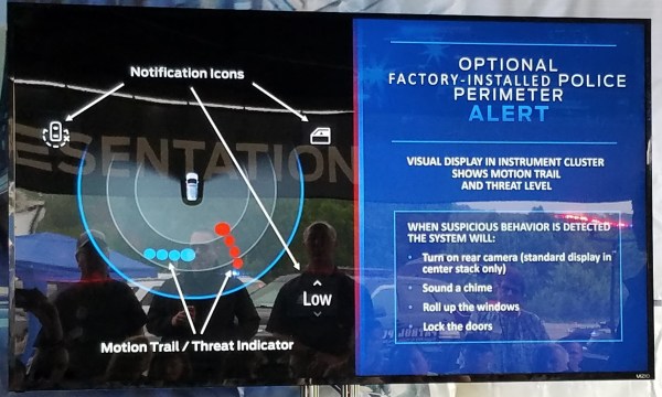 Ford Factory Installed Police Perimeter Alert for Interceptor Vehicles