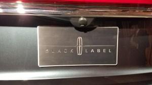 Black Label from Lincoln