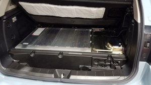Subaru Crosstrek PHEV Battery under the rear cargo floor