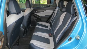 Subaru Crosstrek rear seat