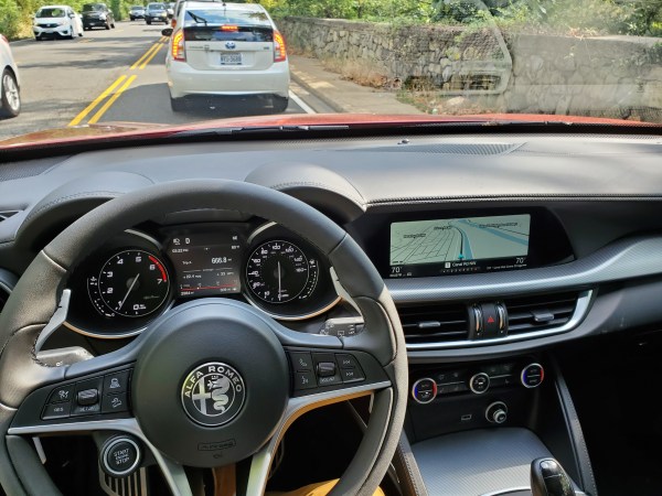 Alfa Romeo Stelvio Driving