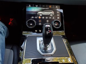 Range Rover Evoque Touch Screen