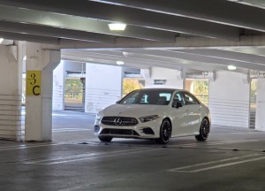 Mercedes Benz A220 sedan in White
