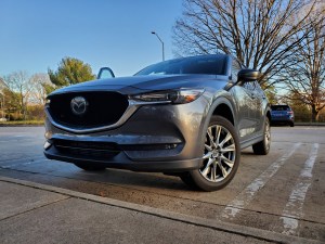 Front of a Mazda CX5