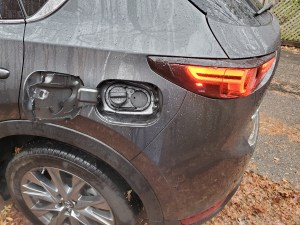 Mazda CX5 Fuel Door space for Diesel Exhaust Fluid if it was so equipped