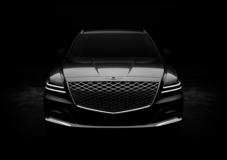 Genesis GV80 front grille