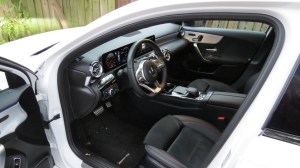 Left Front Seat of Mercedes Benz A220