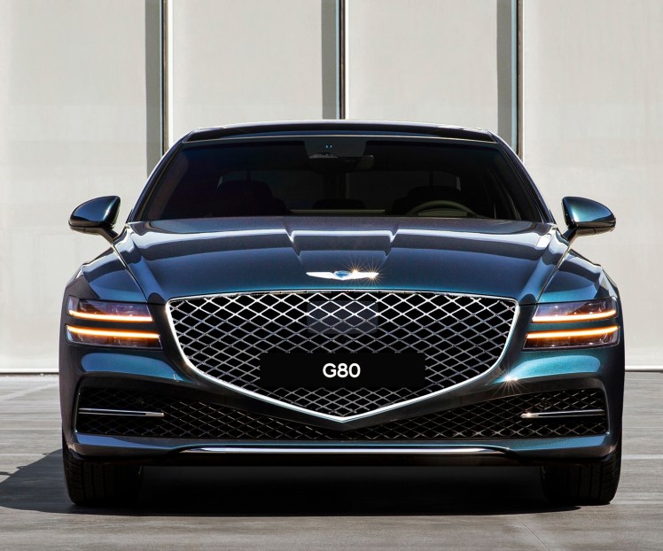 2021 Genesis G80 Front On view