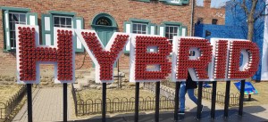 Ford Escapeville Hybrid Sign