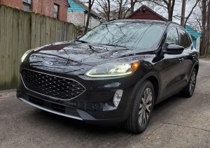 Ford Escape Titanium AWD Hybrid in Agate Black