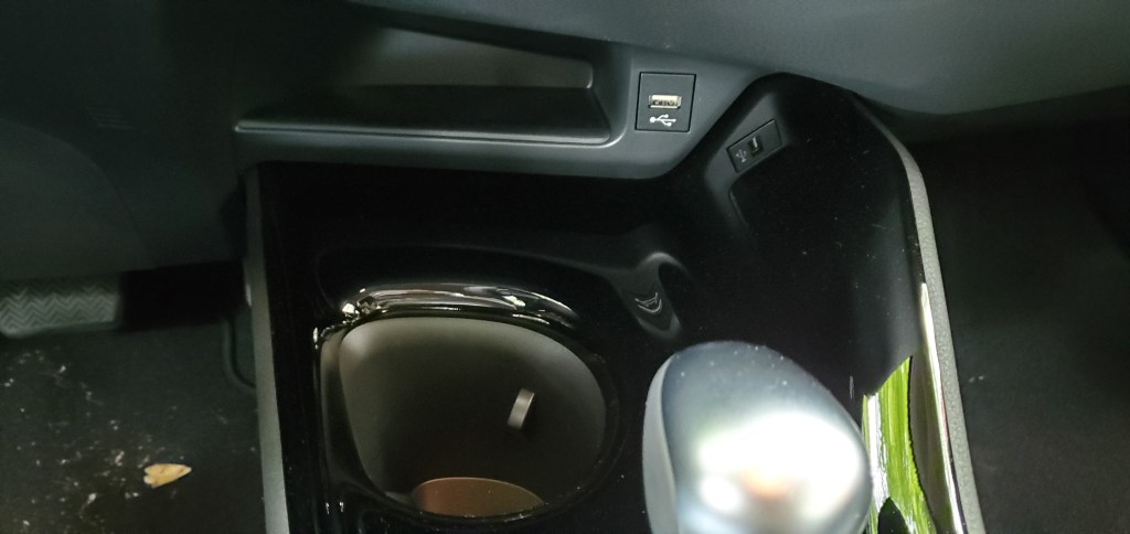 Single USB Outlet in the Toyota CHR