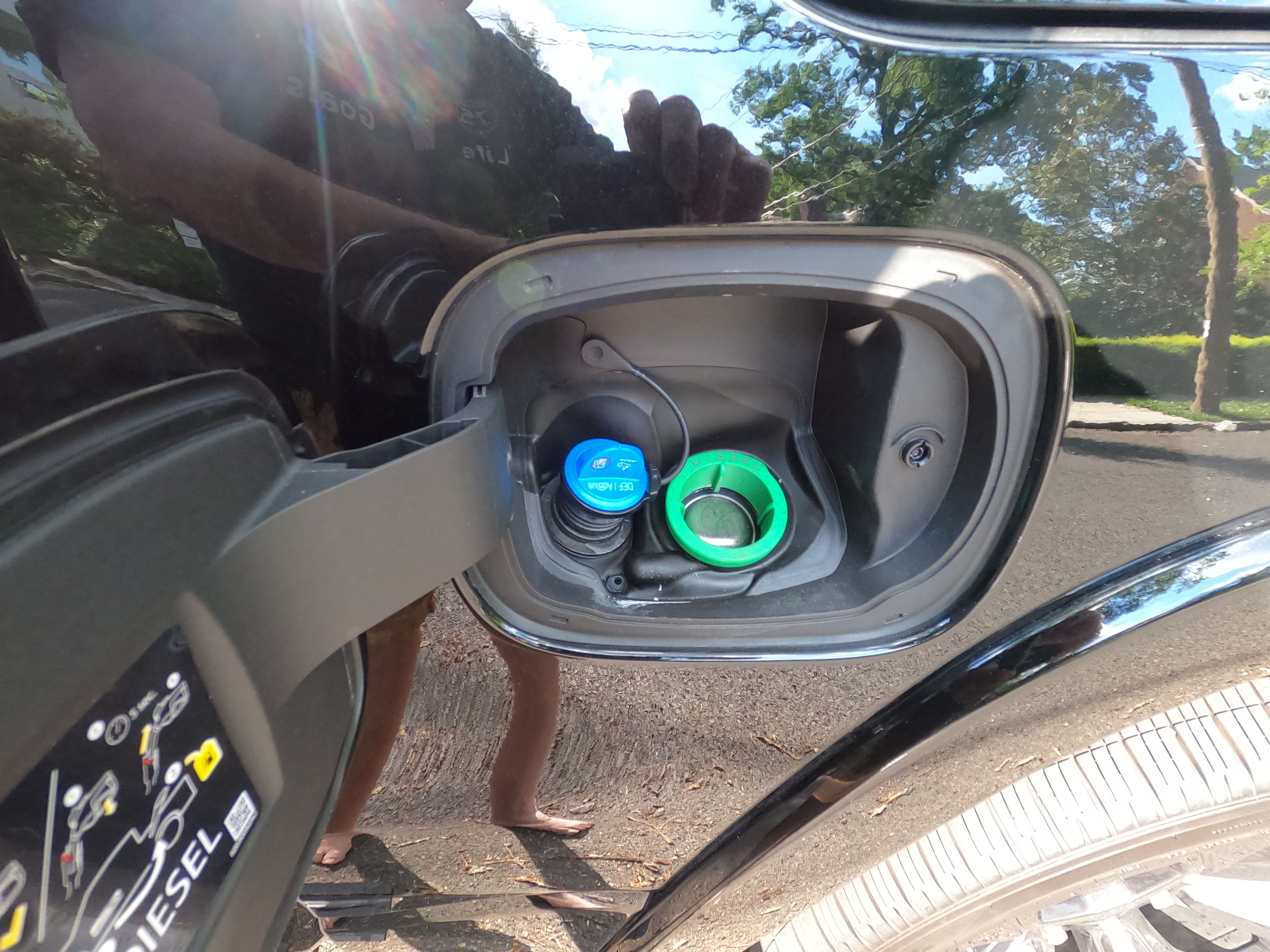 Ram 1500 Dif and Diesel Fill Ports