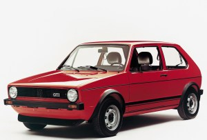 1976 VW Golf GTI in red color