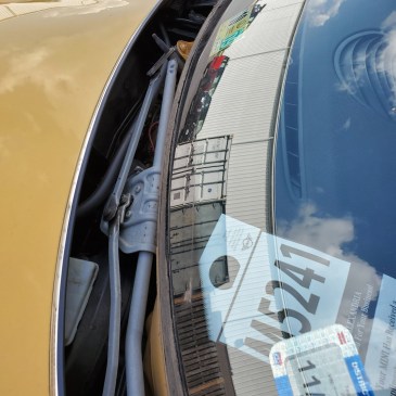 Service Sticker on Dash