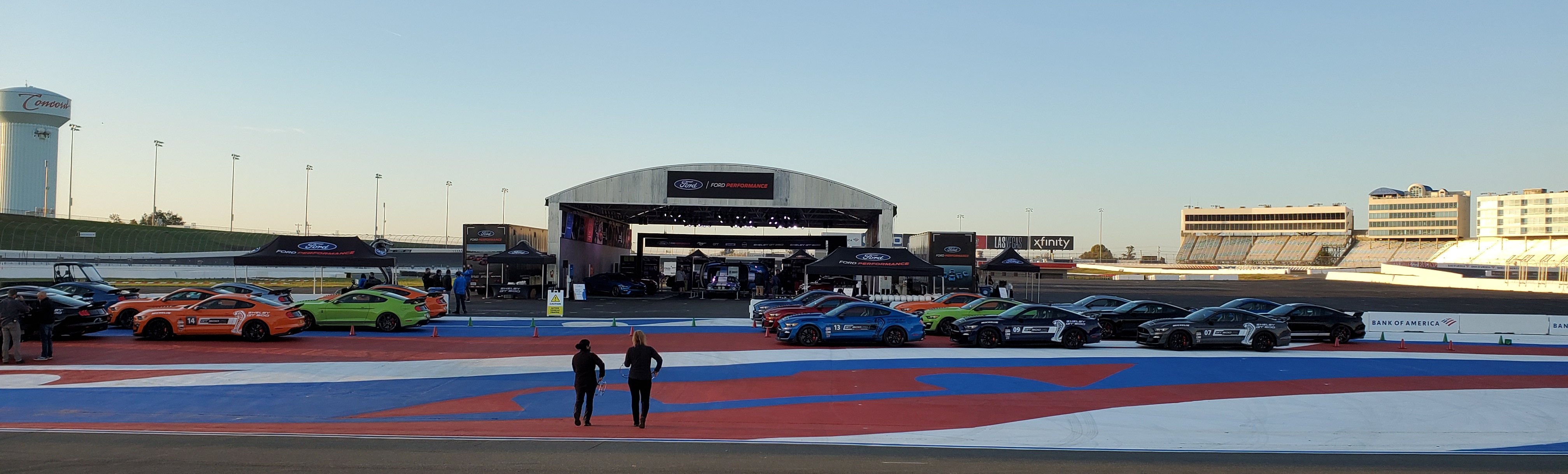 2020 Ford Shelby GT 500 North American Track Tour Charlotte Motor Speedway Oct 19 2020