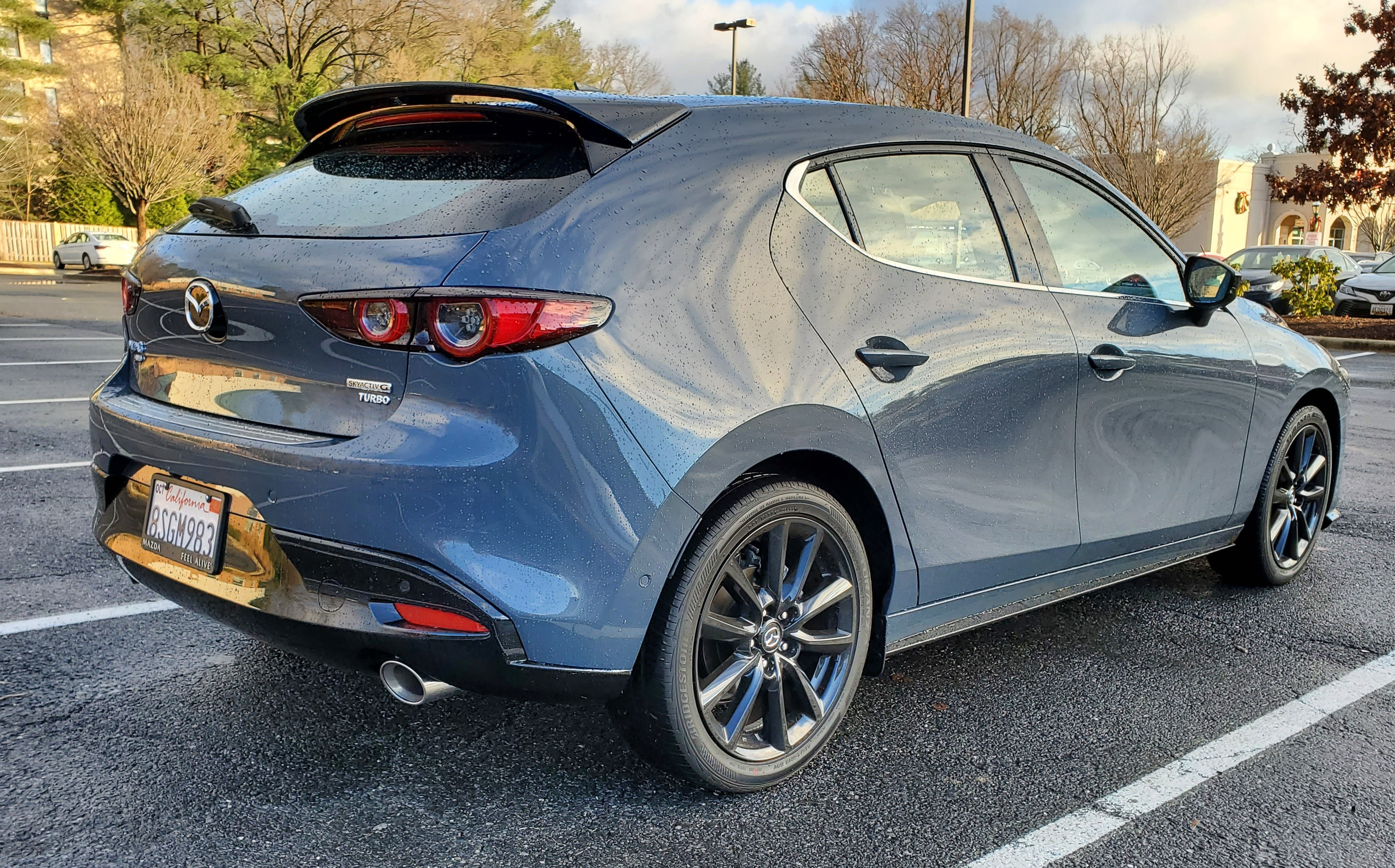 Mazda3 Hatch Rear side shot