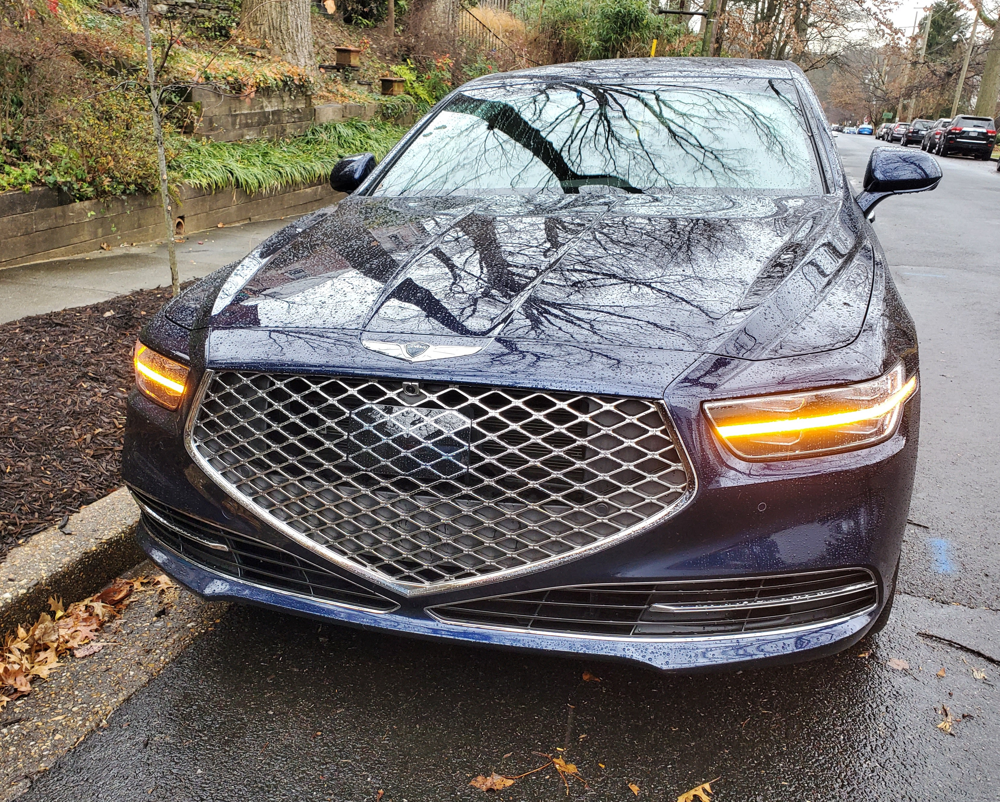 Front Grill of the Genesis G90