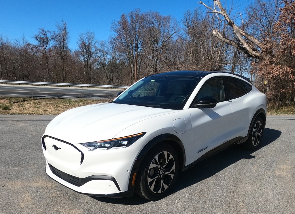 left front of the ford mache