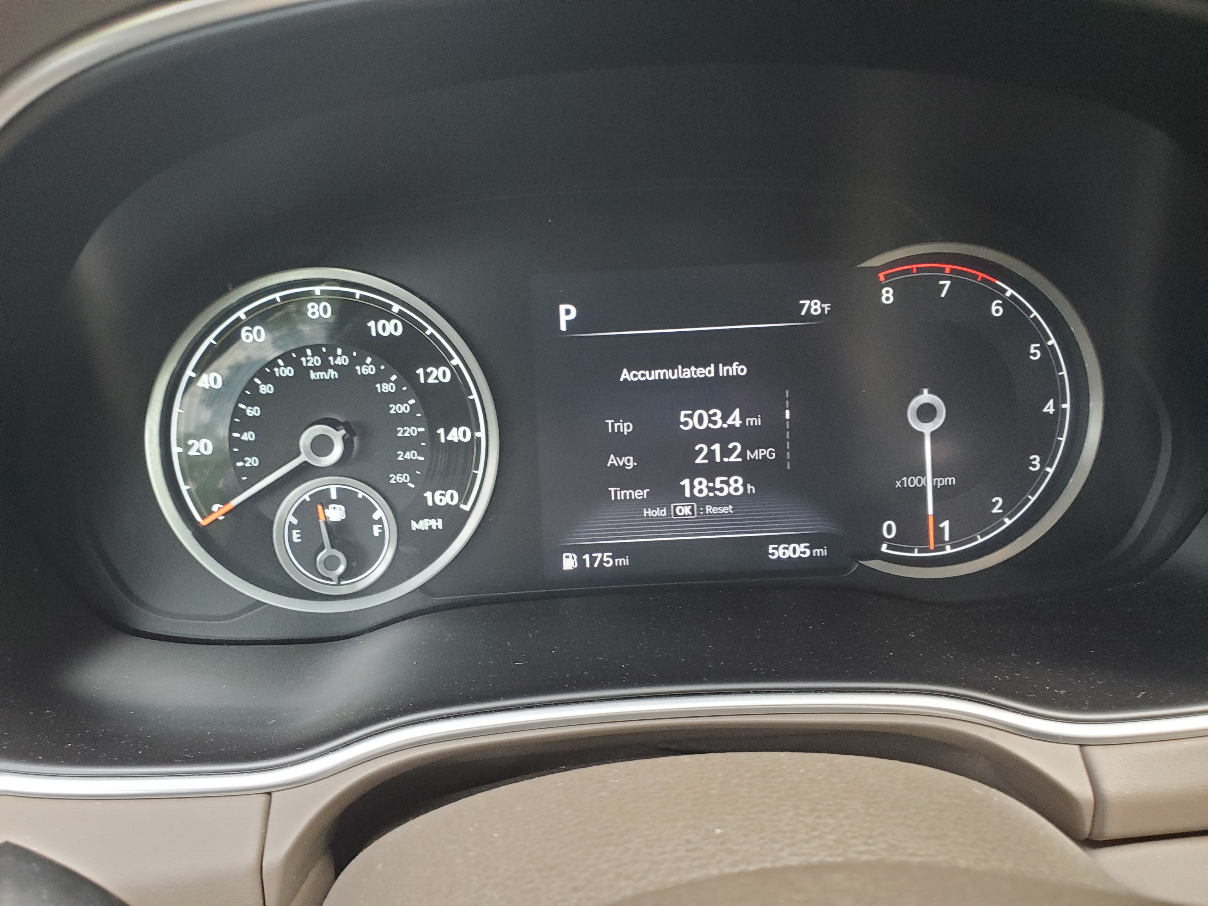 GV80 fuel economy