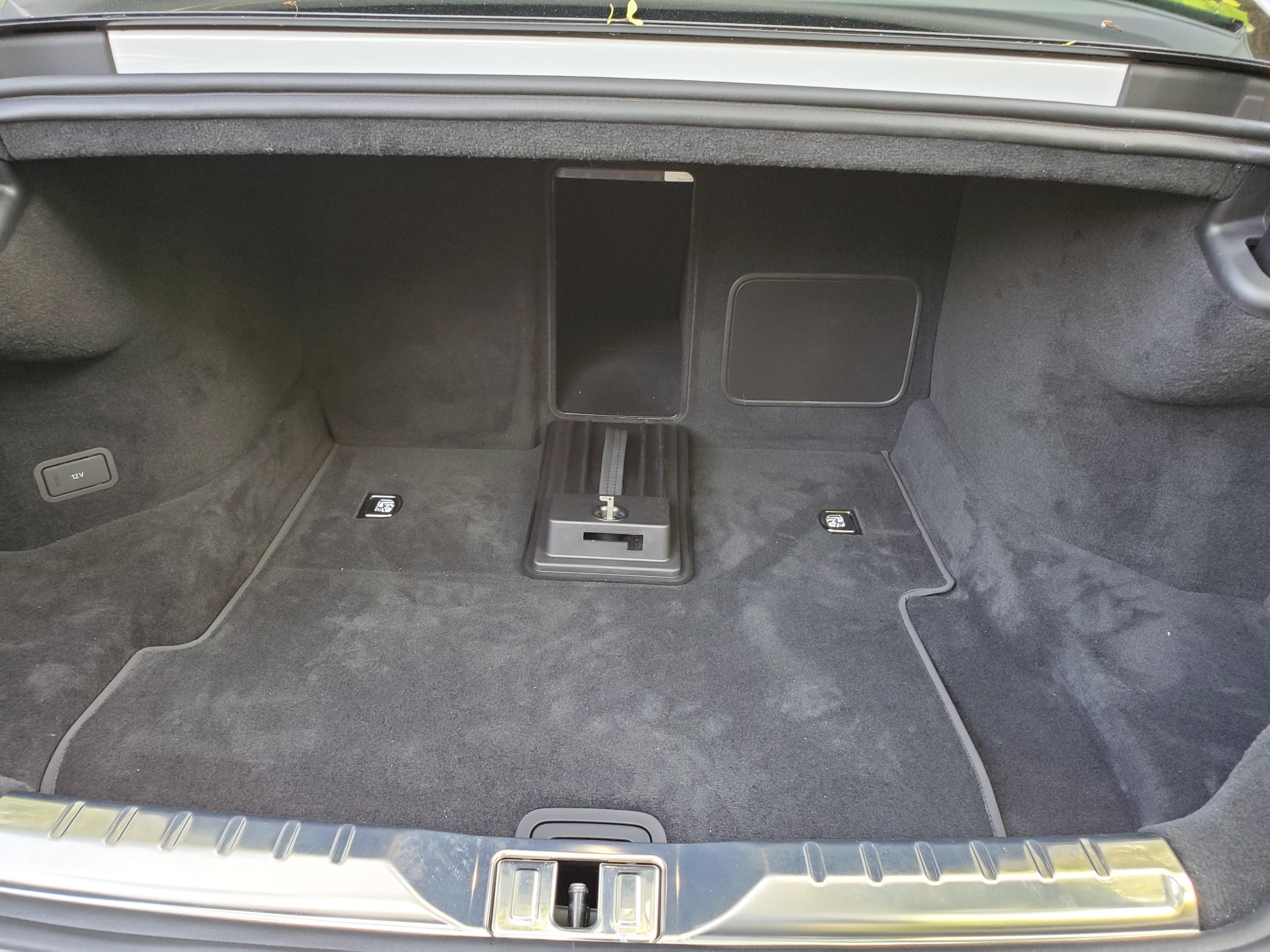 The trunk of the Bentley Continental GT