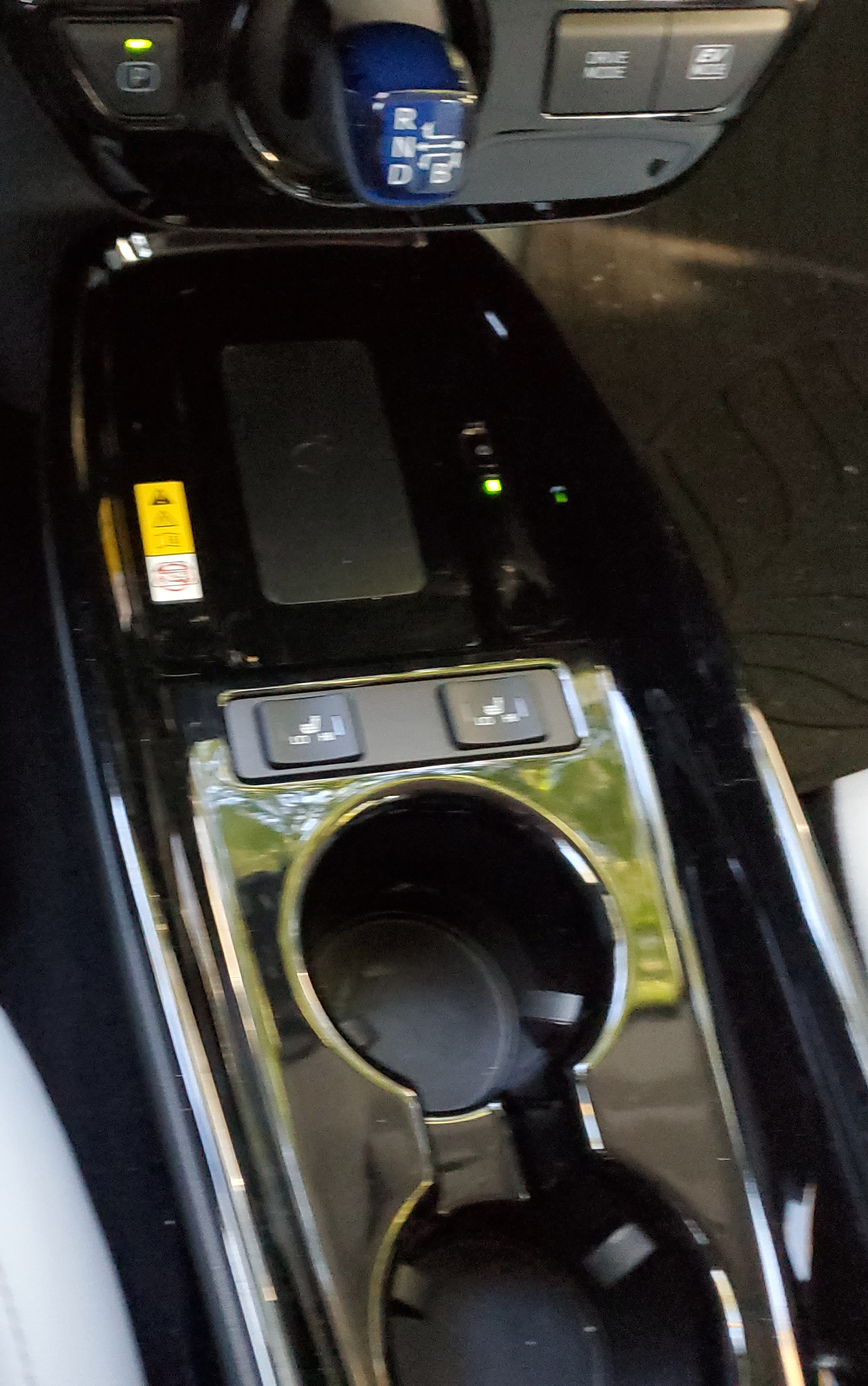 2021 Toyota Prius wireless charging pad