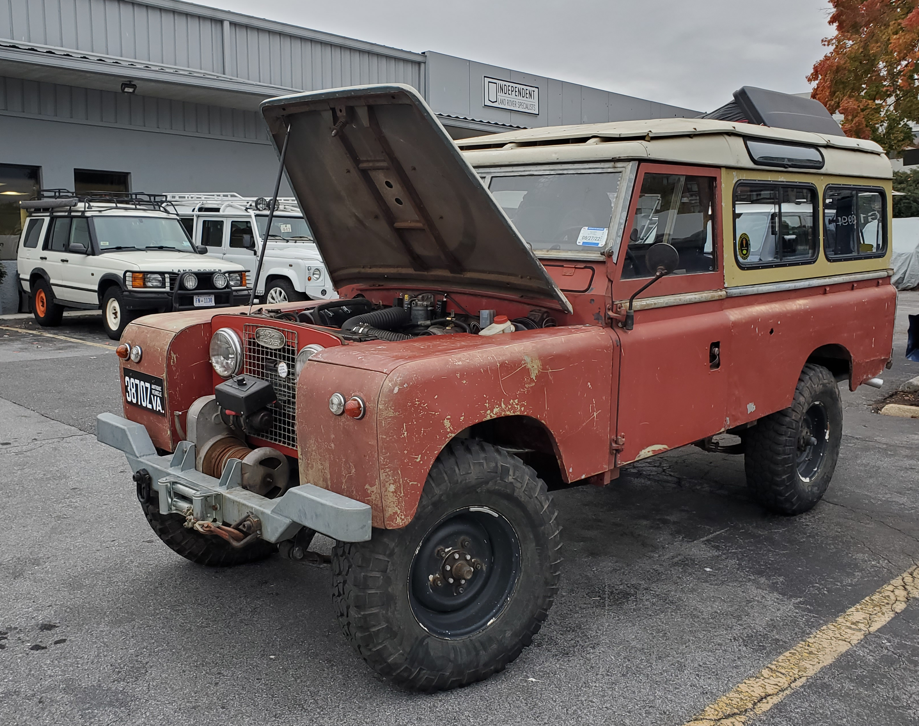 1960 Land Rover Defender at Independent Land Rover Specialists in Rockville MD