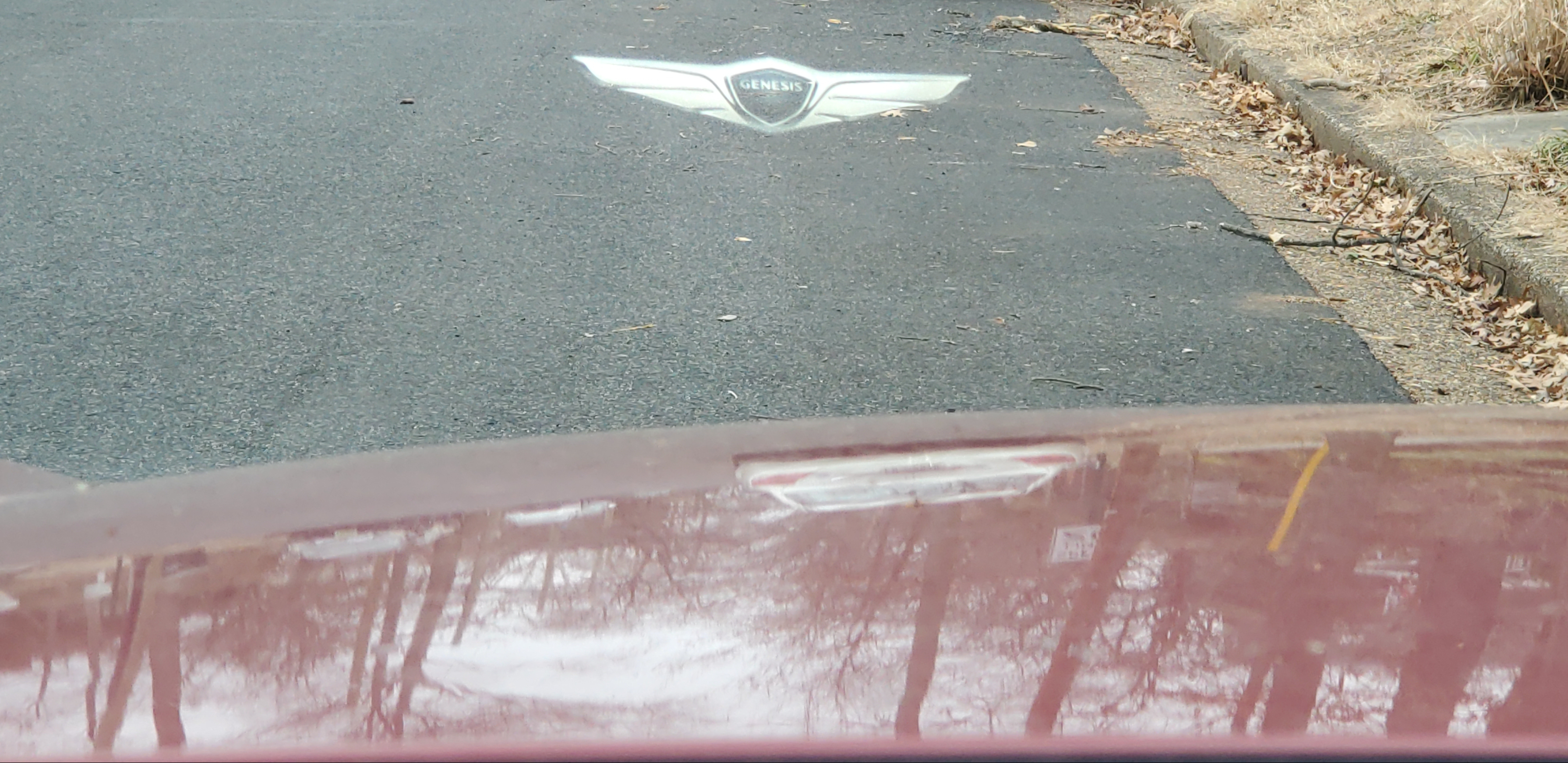 GV70 has an excellent heads up display, or HUD.